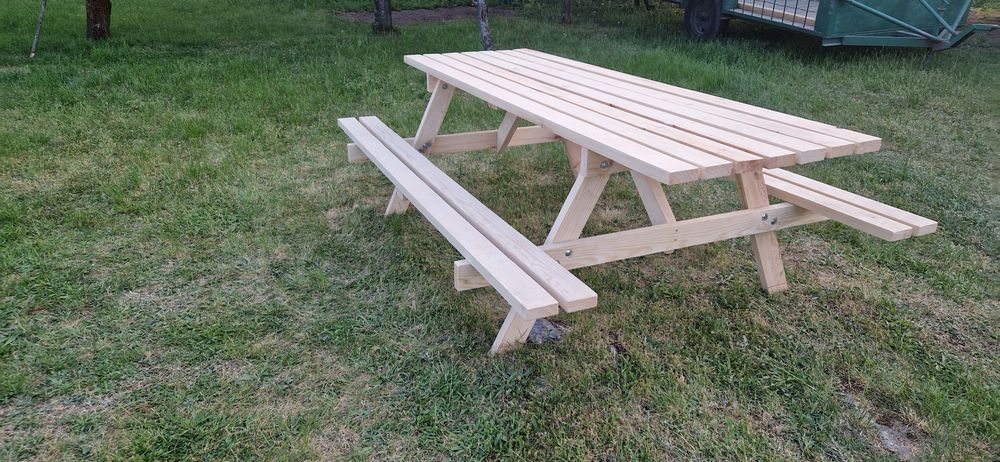 Ławka piknikowa ogrodowa