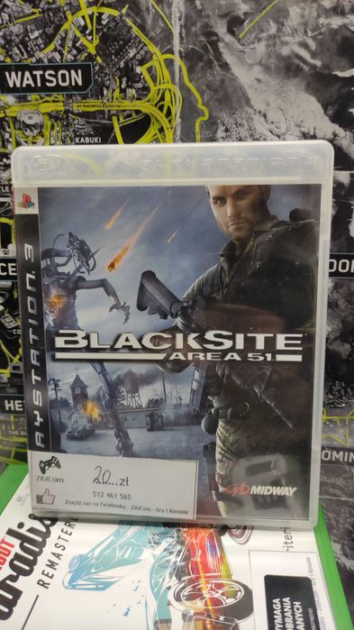 Black Site Area 51 | PS3 | Sklep | Kraków | Wysyłka | Wymiana