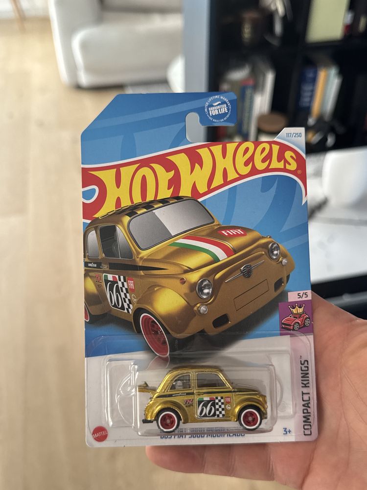 Hot Wheels '60s Fiat 500 D Modificado STH Super Treasure