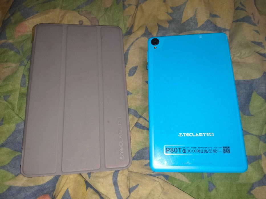 Планшет Teclast P80T 4/64GB блакитний, Android 12, коробка 8"