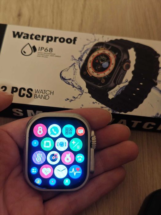 smartwach k950 ULTRA c/ 2 pulseiras