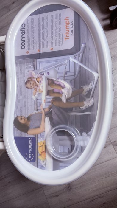 Стілець-гойдалка , стілець для годування Carrello Triumph 3 в 1
