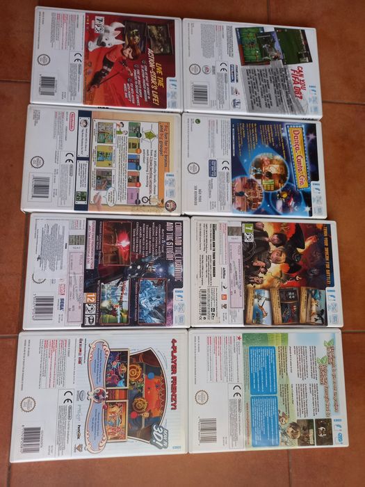 Jogos para Nintendo Wii.