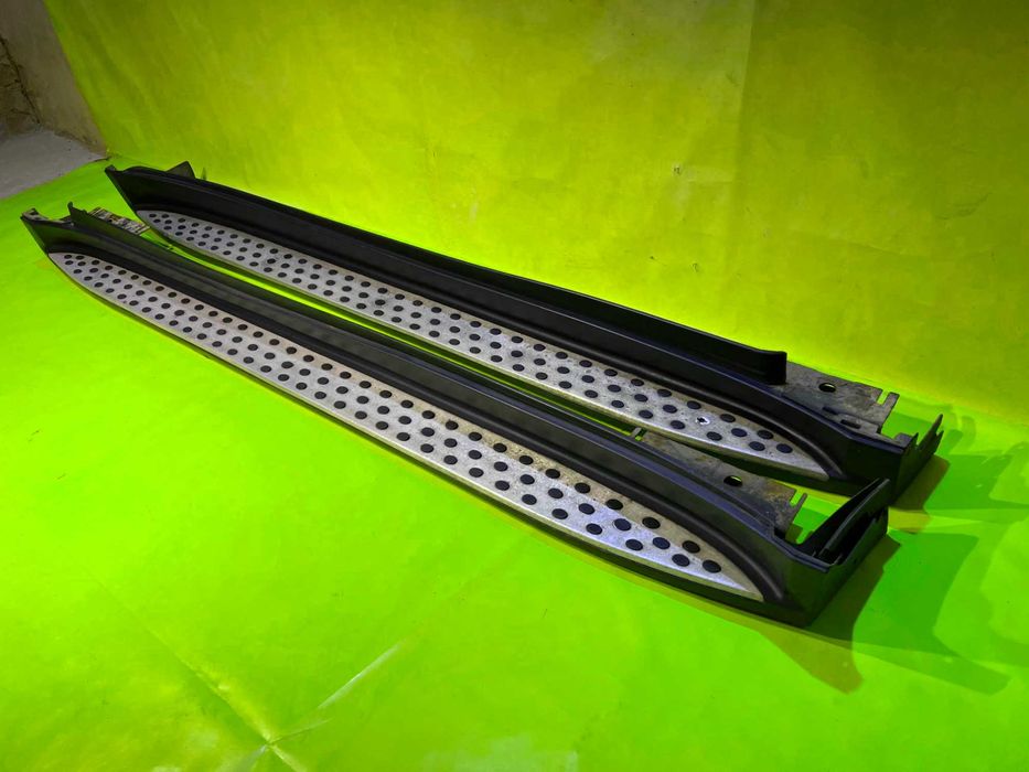 Алюминиевые пороги Mercedes ML W164 W166 GL X164 Алюмінієві підножки