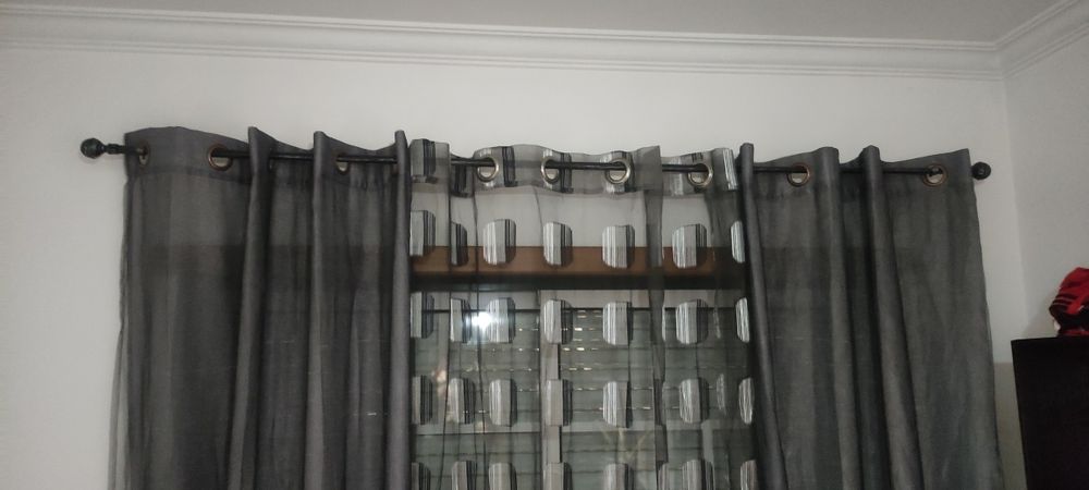 Cortinados e varão