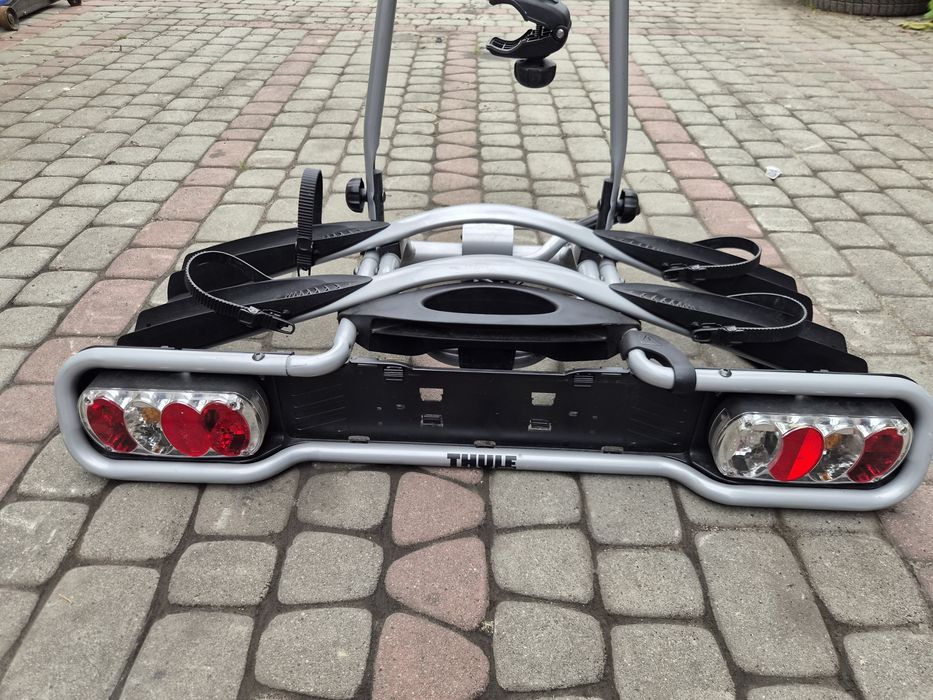 Bagażnik rowerowy THULE, uchylny, na 2 rowery, Bagażnik na hak