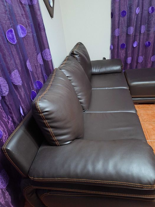 Sofa pele sintetica