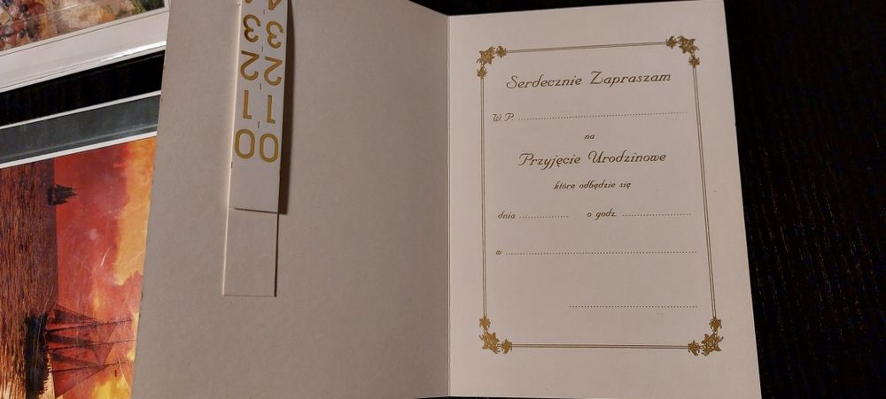 2 pocztówki duży format 20cm x 15cm Morze Bałtyckie z kopertami + grat