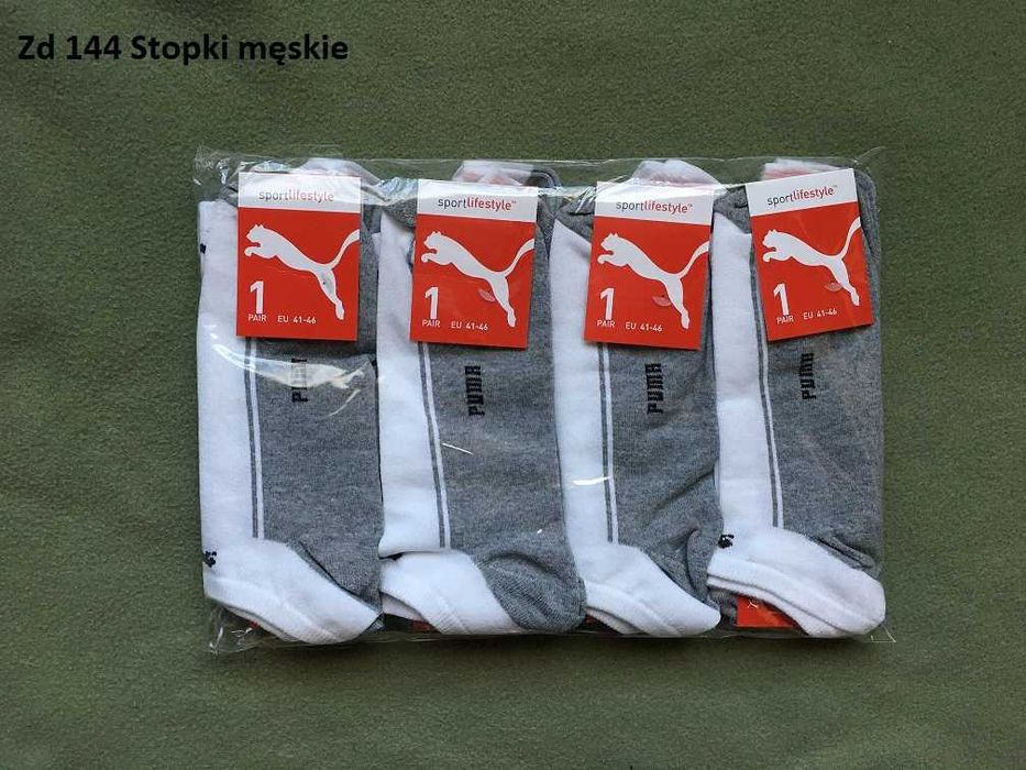 Skarpetki 12 par Nike Adidas 4F