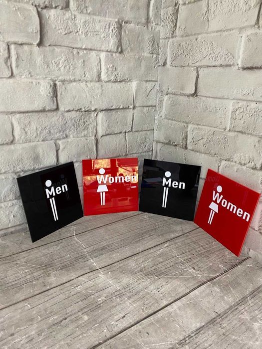 Акрилова табличка | Вивіска | Табличка на стіл | Табличка