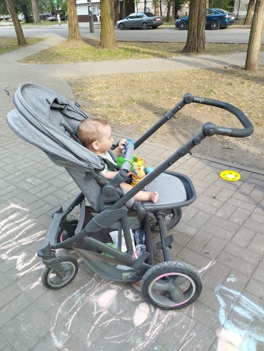 Коляска 2в1, люлька, прогулянка Circle Catania 4 air