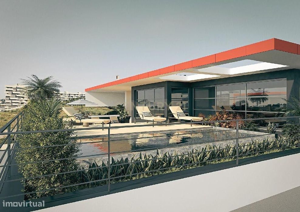 Apartamento T3 Novo | Três Suites | Box para 3 Viaturas | Piscina no R