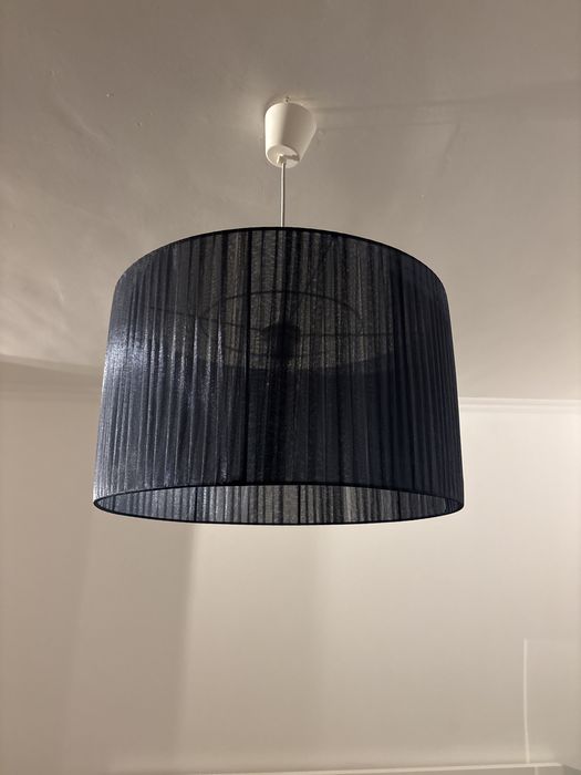 Candeeiro Azul escuro diametro 50cm