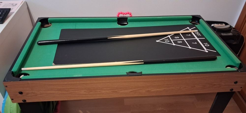 Mesa multijogos 5 em 1. all in one