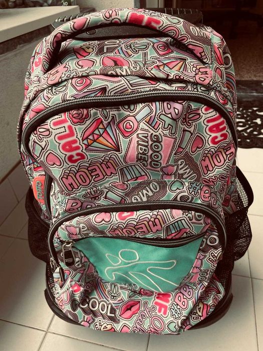 TOTTO Girls' Trolley Backpack for Ages 8 to 12