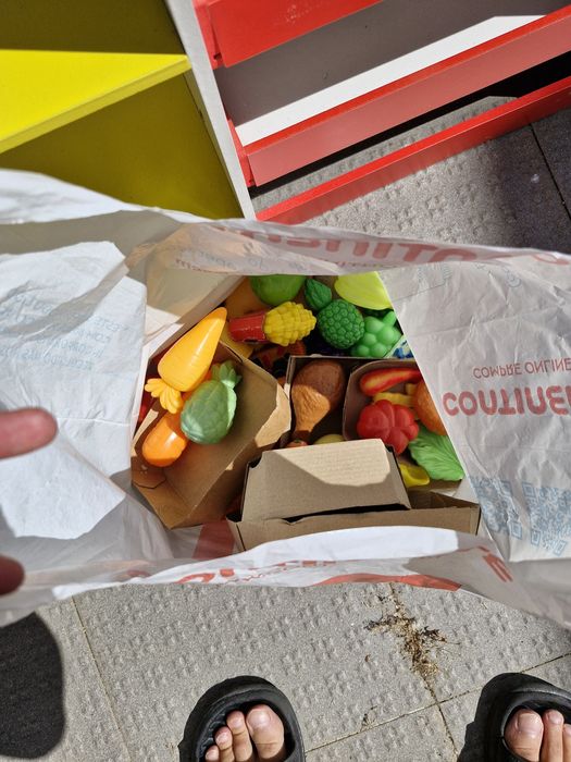 Mini mercado Lidl para criança