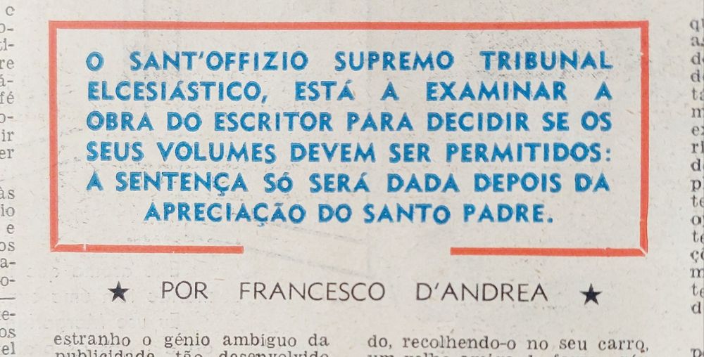 1962 - Processo contra Pasolini