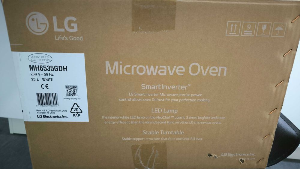 Microonda LG 25L MH6535GDH
