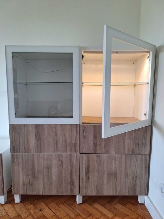 Aparador Sala de Jantar e Estar, IKEA BESTÅ, Usado, Bom Estado