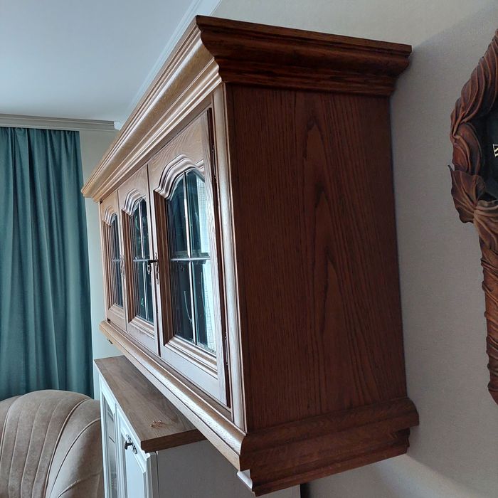 Дубова тумба підвісна тумба шафа