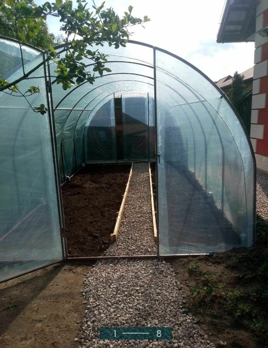 Tunel foliowy szklarnia