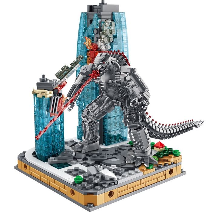 Конструктор Лего машина M38-B1066 76280 Mechagodzilla Sluban