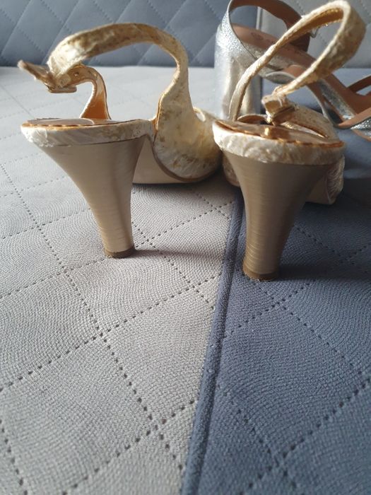 Buty letnie na szpilce