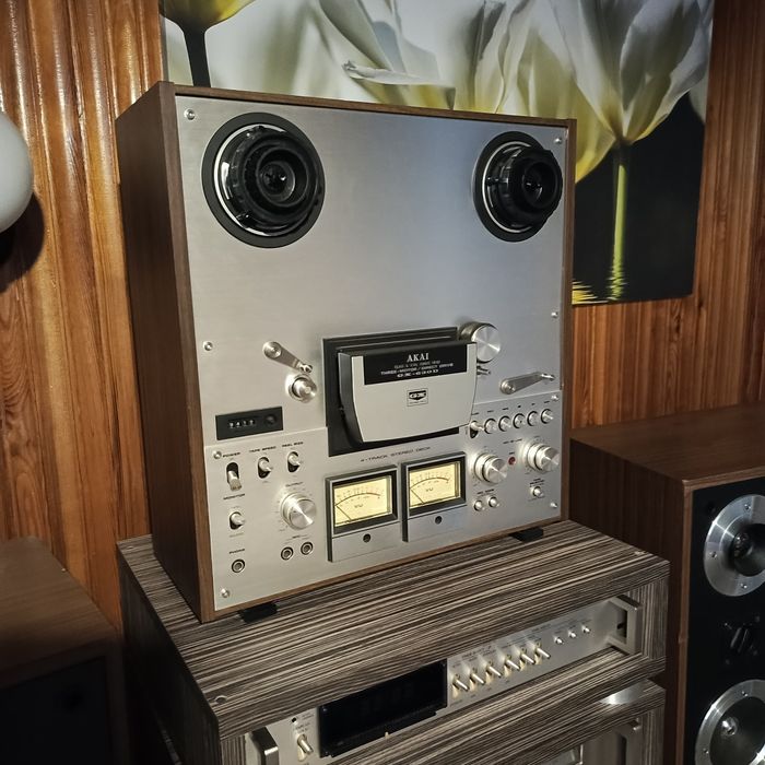 Magnetofon szpulowy AkaiGX-630D vintage Technics Pioneer denon