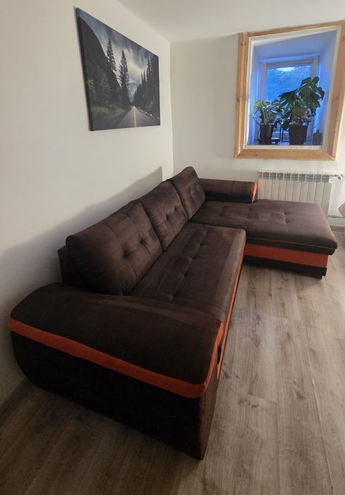 Kanapa narożnik z funkcją spania