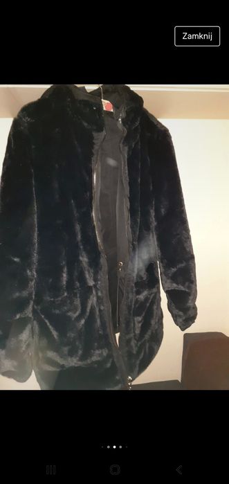 Zimowa parka dwustronna