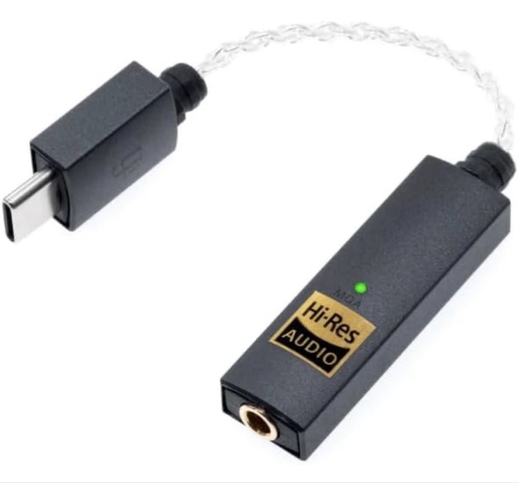 iFi GO link - DAC e amplificador - Adaptador USB-C para 3,5 mm