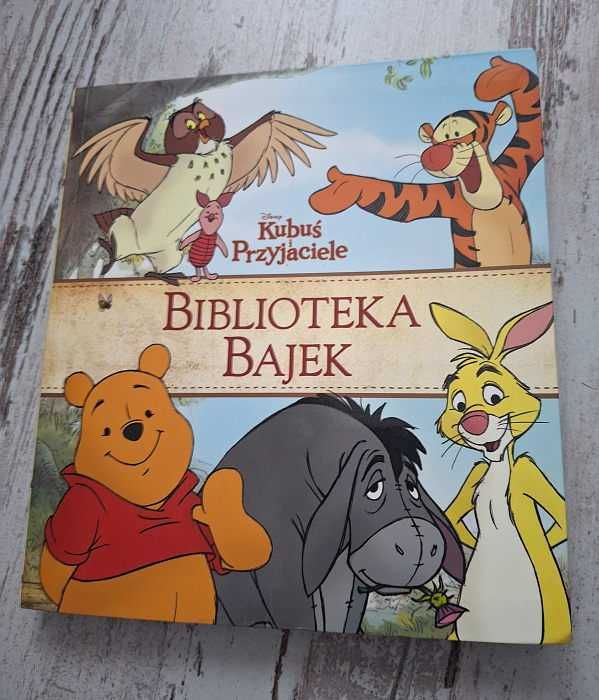 Kubuś i Przyjaciele Biblioteka Bajek Disney piękna slicznie wydana