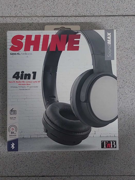 Auscultadores sem fio Shine SoundMax NOVO SELADO