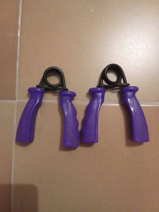 Handgrips Roxos - Musculação