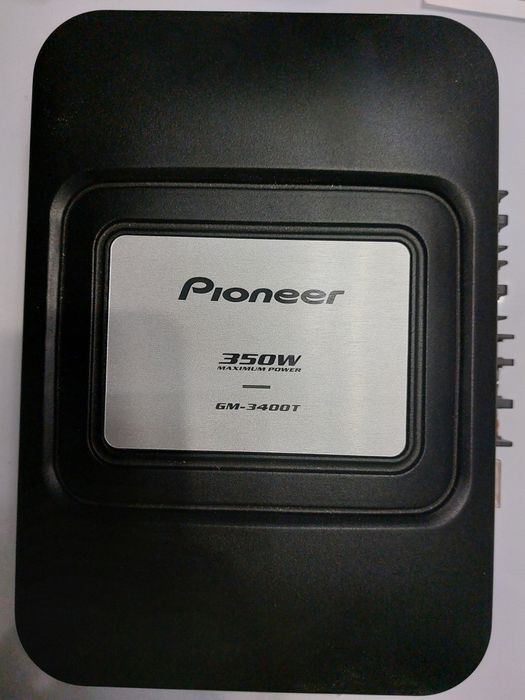 Новый автомобильный усилитель Pioneer GM-3400T - заводской комплект