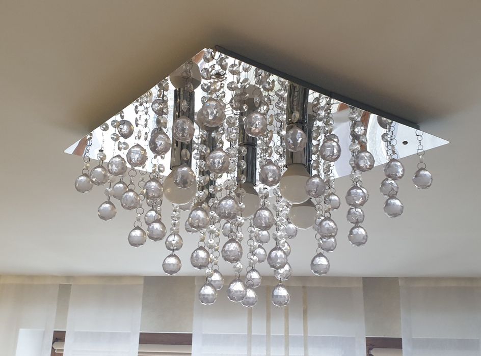 Lampa Sufitowa Kryształki Lancaster Crystal Reality
