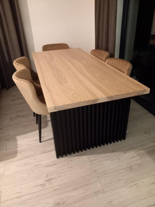 Stół z litego drewna Loft