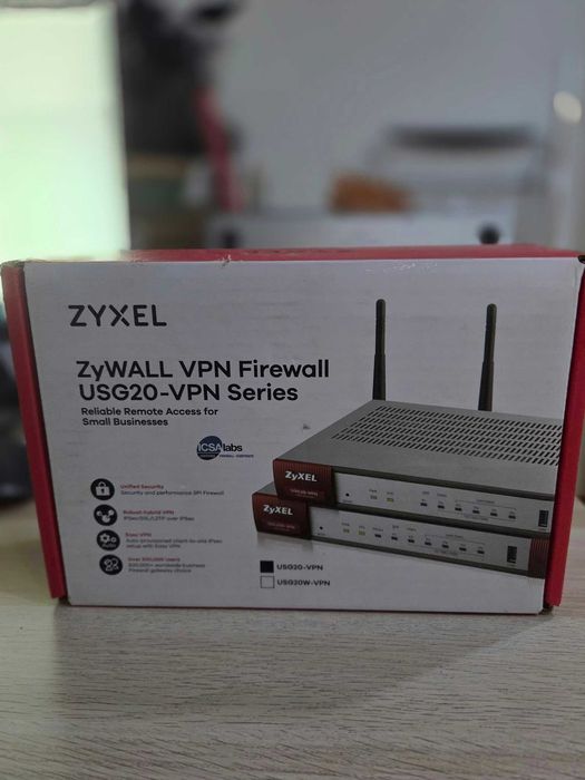 Zyxel ZyWALL USG20-VPN Firewall – Como Novo