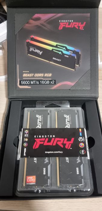 DDR5 32GB RGB Kingston Fury Beast