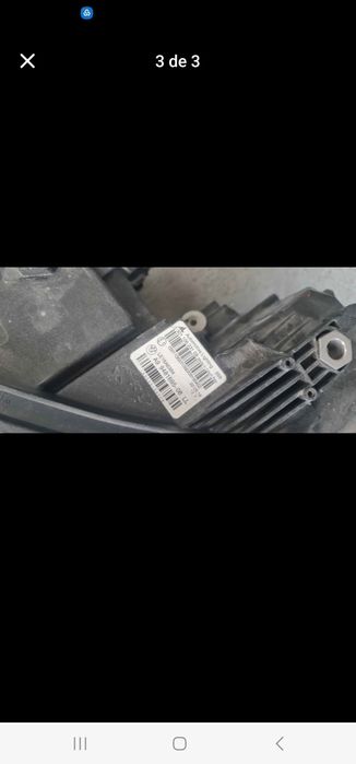 Farol esquerdo Bmw serie 3