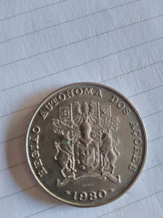 Região Autónoma dos Açores 100 escudos de 1980