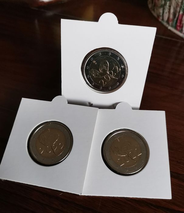 Moeda UNC comemorativa de 2€ - Finlândia 2022