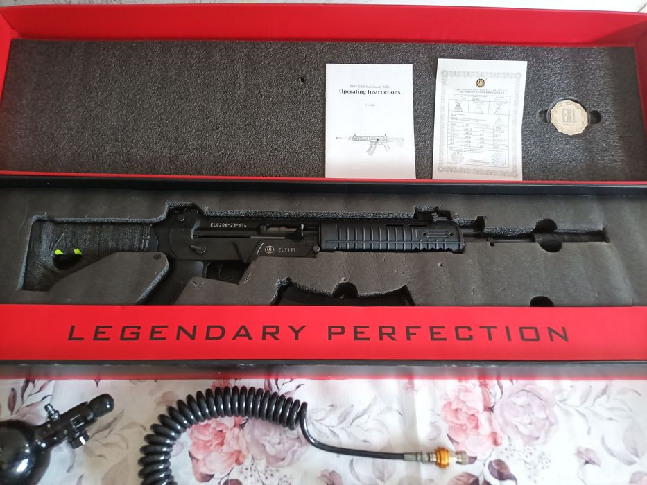 Réplica de Airsoft E&L G-190 GBBR dual power(CO2 ou HPA)