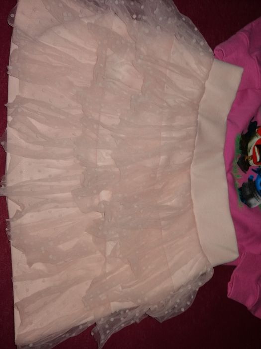 Bluza W głowie się nie mieści + spodniczka