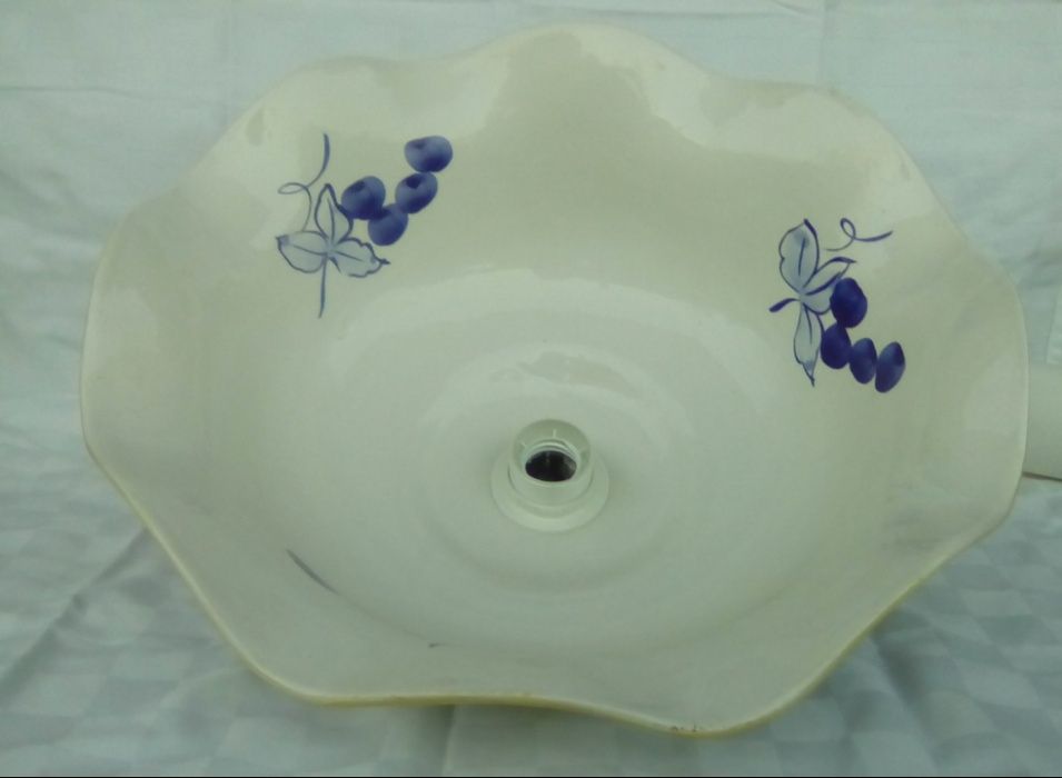 Candeeiro Vintage em porcelana