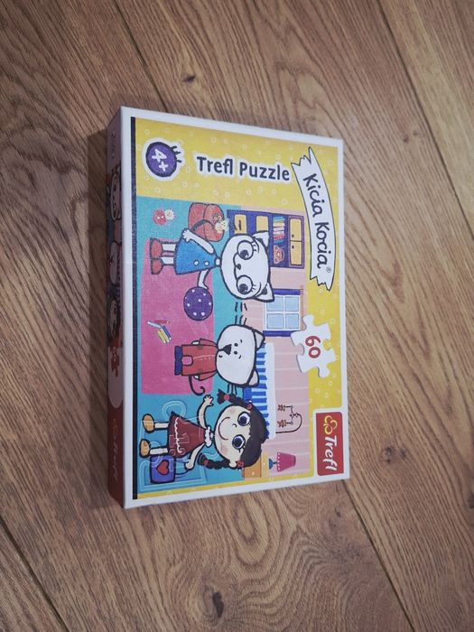 Puzzle puzle trefl kicia kocia 4+ 60 elementów sztuk