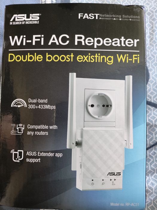 Wzmacniacz -fi ASUS RP-AC51