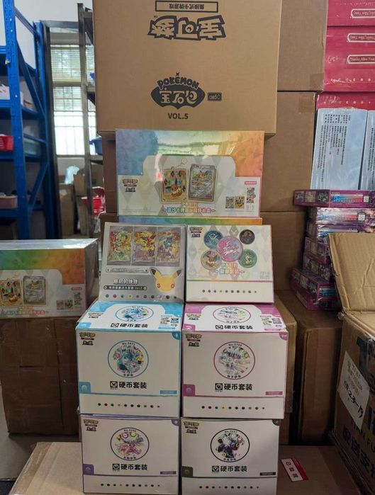 Cartas Pokémon TCG Originais - Booster Boxes e Coleções Novas