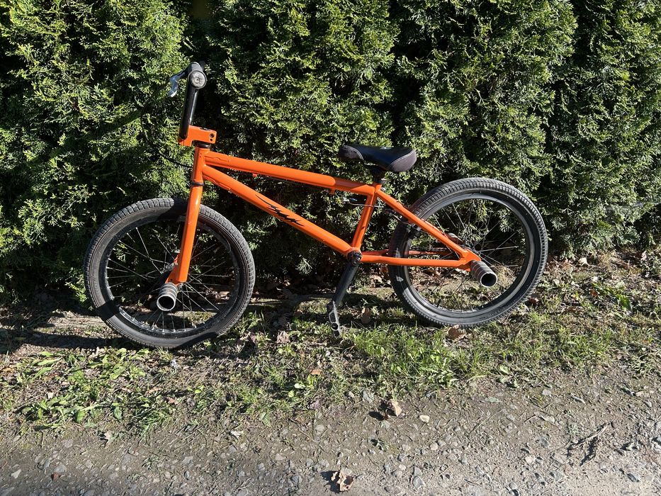 BMX szybki pomaranczowy