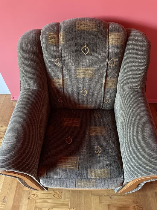 Piękny elegancki fotel stan jak nowy